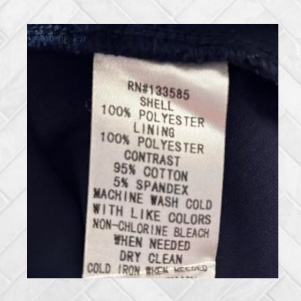 Sexy Sequin Slip Dress in Navy with Scallop Motif  EUC  Size Large - Picture 12 of 13